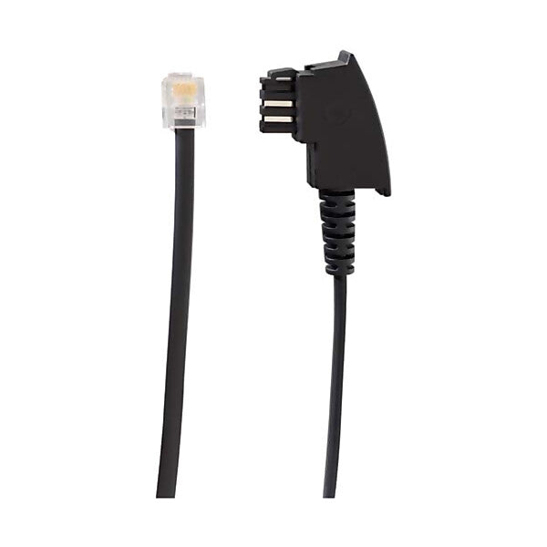 Rutenbeck Adapterkabel TAE/UAE 0,5m sw line21-Adap TAE/UAE
